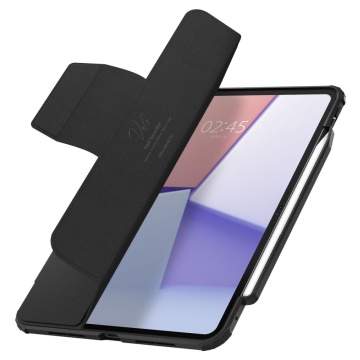 Husa iPad Pro 13 (2024) Spigen Ultra Hybrid Pro, Negru - Img 4