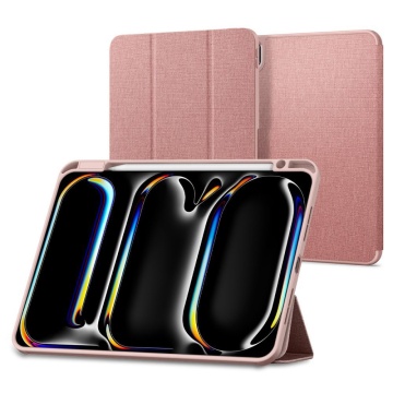 Husa iPad Pro 13 (2024) Spigen Urban Fit, roz - Img 1