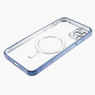 Husa Iphone 11 Pro MagSafe Baby Blue - Img 2