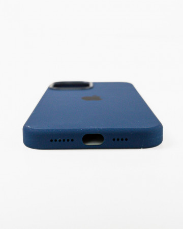 Husa Iphone 12 Pro Max din silicon Albastru MagSafe - Img 3