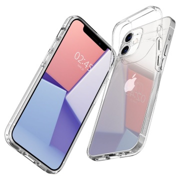 Husa iPhone 12 Pro Spigen Liquid Crystal - Transparenta - Img 6