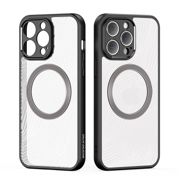 Husa iPhone 13 Pro Dux Ducis Aimo MagSafe Series - Negru - Img 2