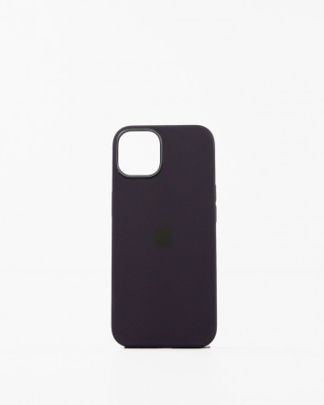 Husa Iphone 14 din silicon Mov Elderberry MagSafe - Img 1