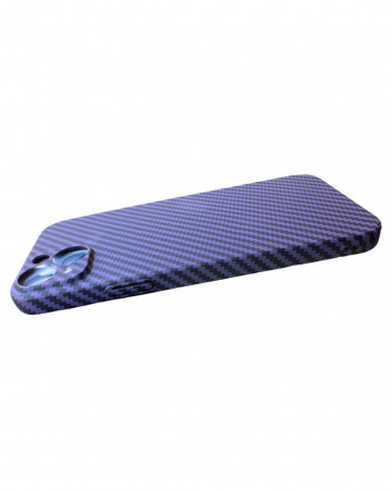 Husa Iphone 14 Plus Carbon Fibre Mauve - Img 2