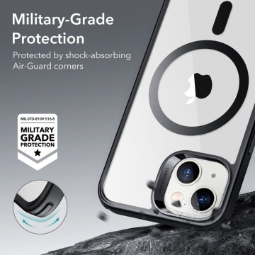 Husa Iphone 14 Plus, ESR - Classic Hybrid HaloLock, Negru - Img 5