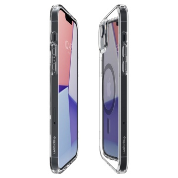 Husa Iphone 14 Plus Spigen - Ultra Hybrid MagSafe, Fibra Carbon - Img 4