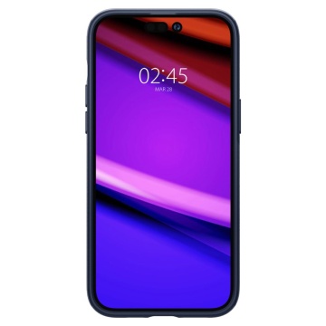 Husa Iphone 14 Pro Max- Spigen - Mag Armor, Navy Blue - Img 5