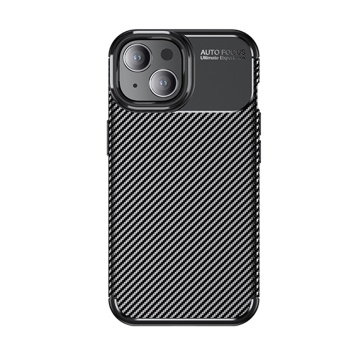 Husa IPhone 14 Techsuit - CarbonFiber, Negru - Img 2