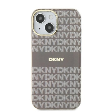 Husa iPhone 15 - DKNY IML Mono & Stripe MagSafe (DKHMP15SHRHSEE) - Beige - Img 4