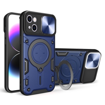 Husa iPhone 15 Techsuit CamGuard Pro - Albastru - Img 1