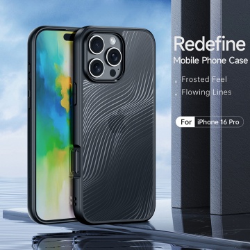 Husa iPhone 16 Pro Dux Ducis Aimo - Negru - Img 4