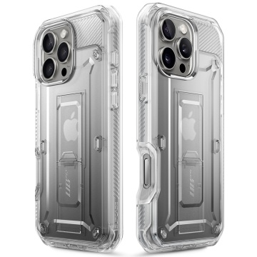 Husa iPhone 16 Pro Supcase Unicorn Beetle Pro - Transparent - Img 3