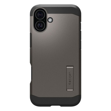 Husa iPhone 16 Spigen Tough Armor MagSafe - Cenusiu - Img 3