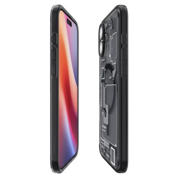 Husa iPhone 16 Spigen Ultra Hybrid Zero One MagSafe - Negru - Img 6