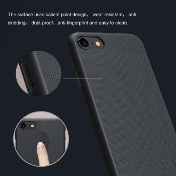 Husa iPhone SE 2, SE 2020 Nillkin Super Frosted Shield Pro Magnetic - Negru - Img 6
