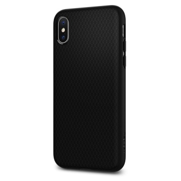Husa Iphone X Spigen Liquid Air - Negru Mat - Img 4
