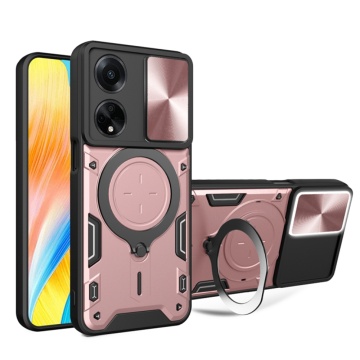 Husa Oppo A98 5G Techsuit CamGuard Pro - Roz Gold - Img 1