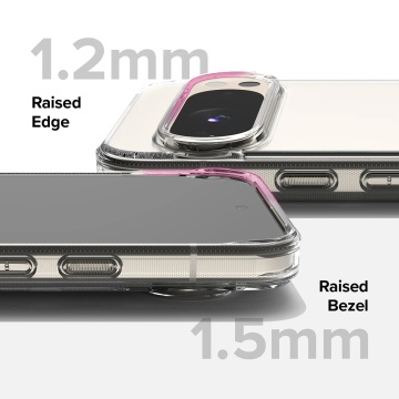 Husa pentru Google Pixel 9 Pro XL - Ringke Fusion - Matte Clear - Img 2