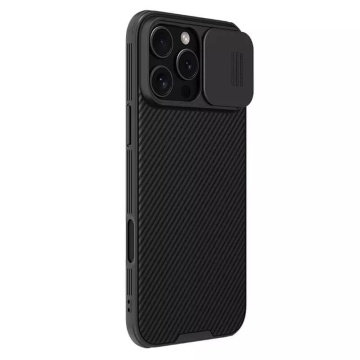 Husa pentru iPhone 16 Pro Max - Nillkin CamShield Pro Magnetic - Black - Img 3