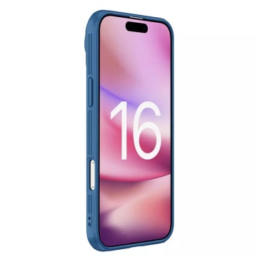 Husa pentru iPhone 16 Pro Max - Nillkin CamShield Prop Magnetic - Blue - Img 3
