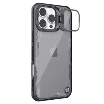 Husa pentru iPhone 16 Pro Max - Nillkin Iceblade Prop (with Camera Cutout) - Black - Img 1