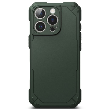 Husa pentru iPhone 16 Pro Max - Ringke Rugged Gear - Dark Green - Img 2