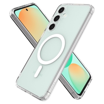 Husa pentru Samsung Galaxy S24 FE - Spigen Ultra Hybrid MagSafe - White - Img 2