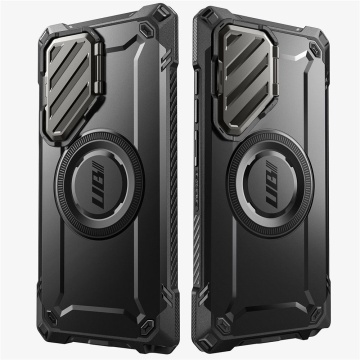 Husa pentru Samsung Galaxy S24 Ultra - Supcase Unicorn Beetle XT MagSafe - Black - Img 2