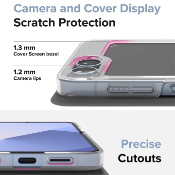 Husa pentru Samsung Galaxy Z Flip6 - Ringke Slim - Matte Clear - Img 4