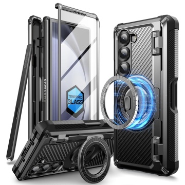 Husa pentru Samsung Galaxy Z Fold6 - Supcase Unicorn Beetle Pro MagSafe - Black - Img 1