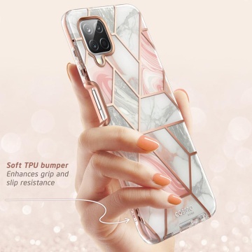Husa Samsung Galaxy A12 Nacho, i-Blason - Cosmo - Marmura - Img 3