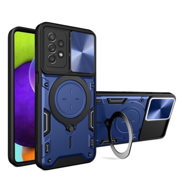 Husa Samsung Galaxy A52 4G Techsuit CamGuard Pro - Albastru - Img 1