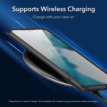 Husa Samsung Galaxy S22 5G ESR Air Shield Boost Kickstand - Negru - Img 6