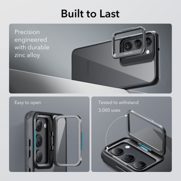 Husa Samsung Galaxy S23 Plus ESR Classic Kickstand, Clear Black - Img 4