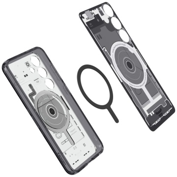 Husa Samsung Galaxy S24 Spigen Ultra Hybrid Zero One OneTap MagSafe Ring - Negru - Img 4