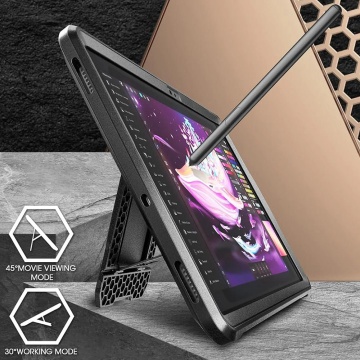 Husa Samsung Galaxy Tab S9 FE, Negru - Img 4