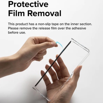 Husa Samsung Galaxy Z Fold5 Ringke Slim - Transparent Mat - Img 6