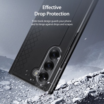Husa Samsung Galaxy Z Fold6 Dux Ducis Bril - Negru - Img 5