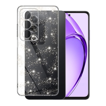 Husa sclipici Oppo A80 5G Techsuit SparkleSkin - Transparenta (Copy 1) - Img 1