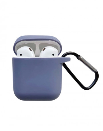 Husa Silicon AirPods 3 Purple - Img 1