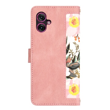 Husa Techsuit Motorola Moto G55 FlipCraft - Roz - Img 5