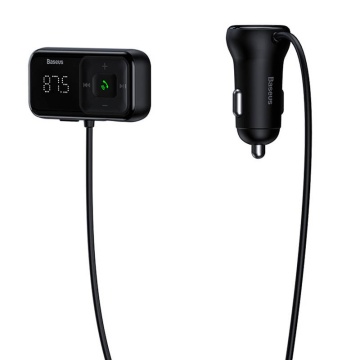 Incarcator + MP3 Playerauto Baseus S-16 (CCMT000201) - Bluetooth 5.0, 15W - negru - Img 5