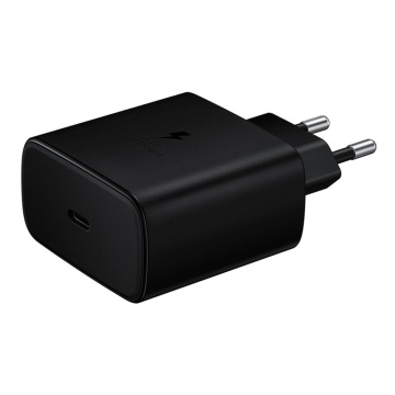 Incarcator Samsung tip C 45W priza, negru, bulk, EP-TA845EBE - Img 4