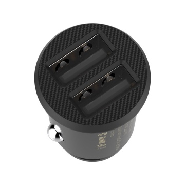 Incarcatorde masina Grain (CCALL-ML01) - USB dublu, iluminare de fundal LED, 5V, 3.1A - negru - Img 4
