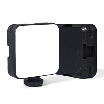 Lampa LED video conferinta, suport rotativ ventuza Techsuit RS2 - Negru - Img 2