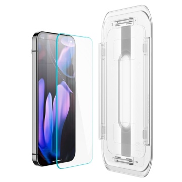 [Pachet 2x] Folie Google Pixel 9 Pro Spigen Glas.tR EZ Fit - Transparenta - Img 2