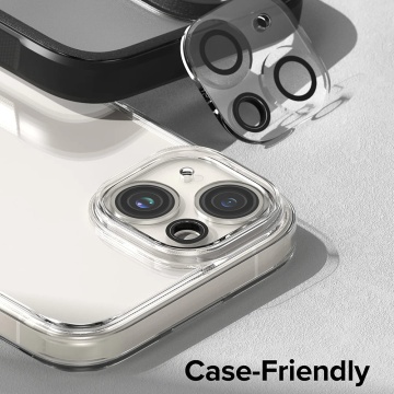 [Pachet 2x] Folie sticla camera iPhone 15 Ringke Camera Protector, transparenta - Img 7