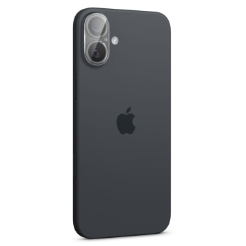 [Pachet 2x] Folie sticla camera iPhone 16 Plus Spigen Glas.tR Optik - Clear - Img 5