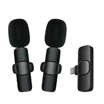 [Pachet 2x] Lavaliera wireless pentru telefon iPhone Techsuit LW1 - Negru - Img 1