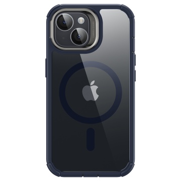 [Pachet 360°] Husa + folie iPhone 15 ESR Armor Tough Kickstand HaloLock, albastru/transparenta - Img 3